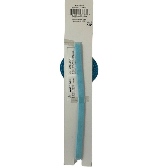 Sassy Sequin Easter Headband Elasticized Band Easter Egg Blue - Picture 3 of 10